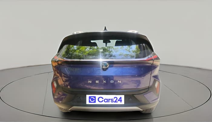 2024 Tata NEXON FEARLESS PURPLE + SUNROOF DCA DUAL TONE 1.2 PETROL, Petrol, Automatic, 19,019 km, exterior