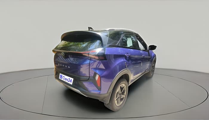 2024 Tata NEXON FEARLESS PURPLE + SUNROOF DCA DUAL TONE 1.2 PETROL, Petrol, Automatic, 19,019 km, exterior