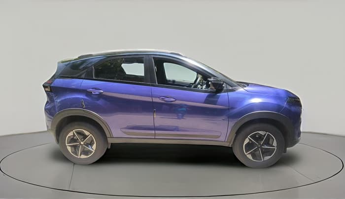 2024 Tata NEXON FEARLESS PURPLE + SUNROOF DCA DUAL TONE 1.2 PETROL, Petrol, Automatic, 19,019 km, exterior