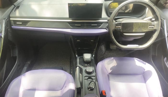 2024 Tata NEXON FEARLESS PURPLE + SUNROOF DCA DUAL TONE 1.2 PETROL, Petrol, Automatic, 19,019 km, interior