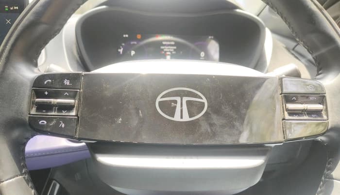 2024 Tata NEXON FEARLESS PURPLE + SUNROOF DCA DUAL TONE 1.2 PETROL, Petrol, Automatic, 19,019 km, interior