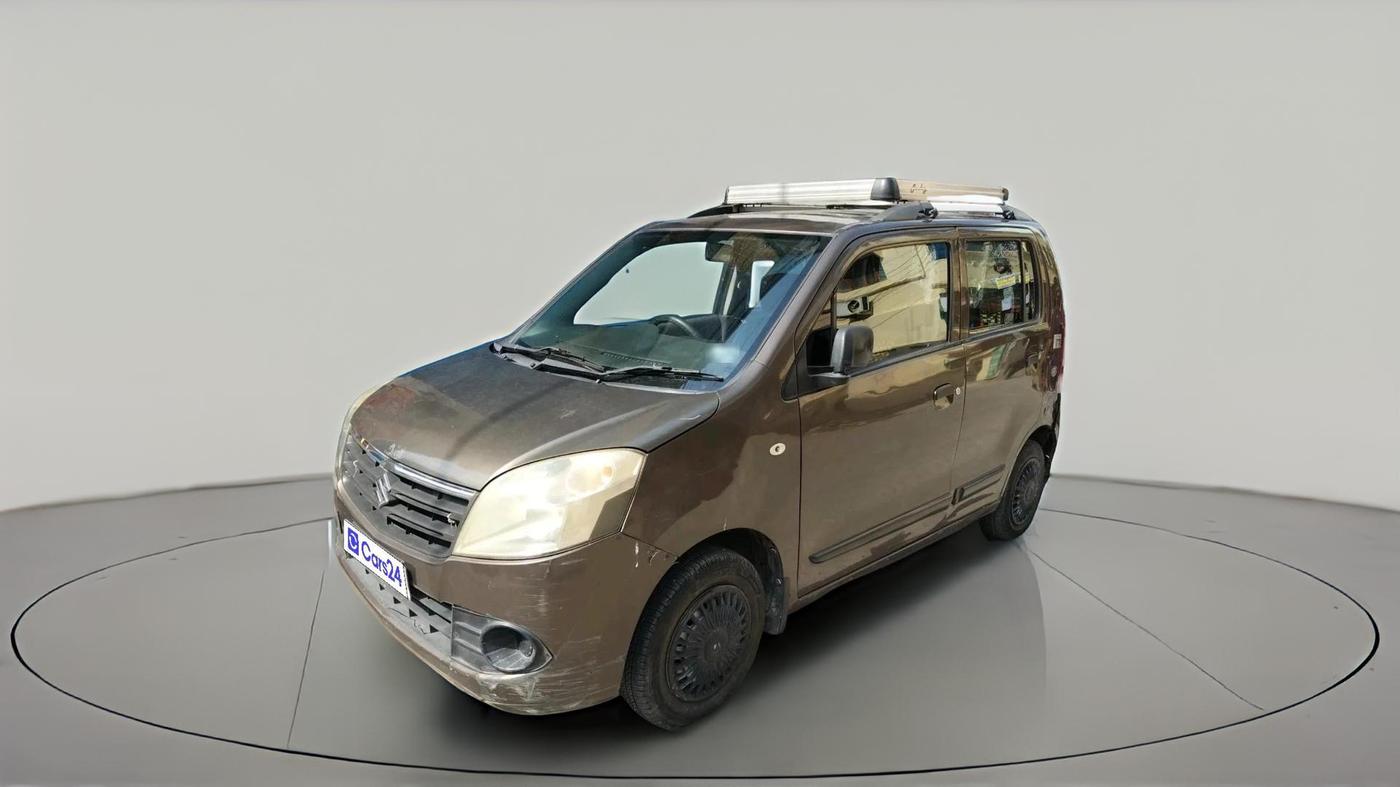 2012 Maruti Wagon R 1.0 LXI CNG, CNG, Manual, 1,43,905 km, exterior