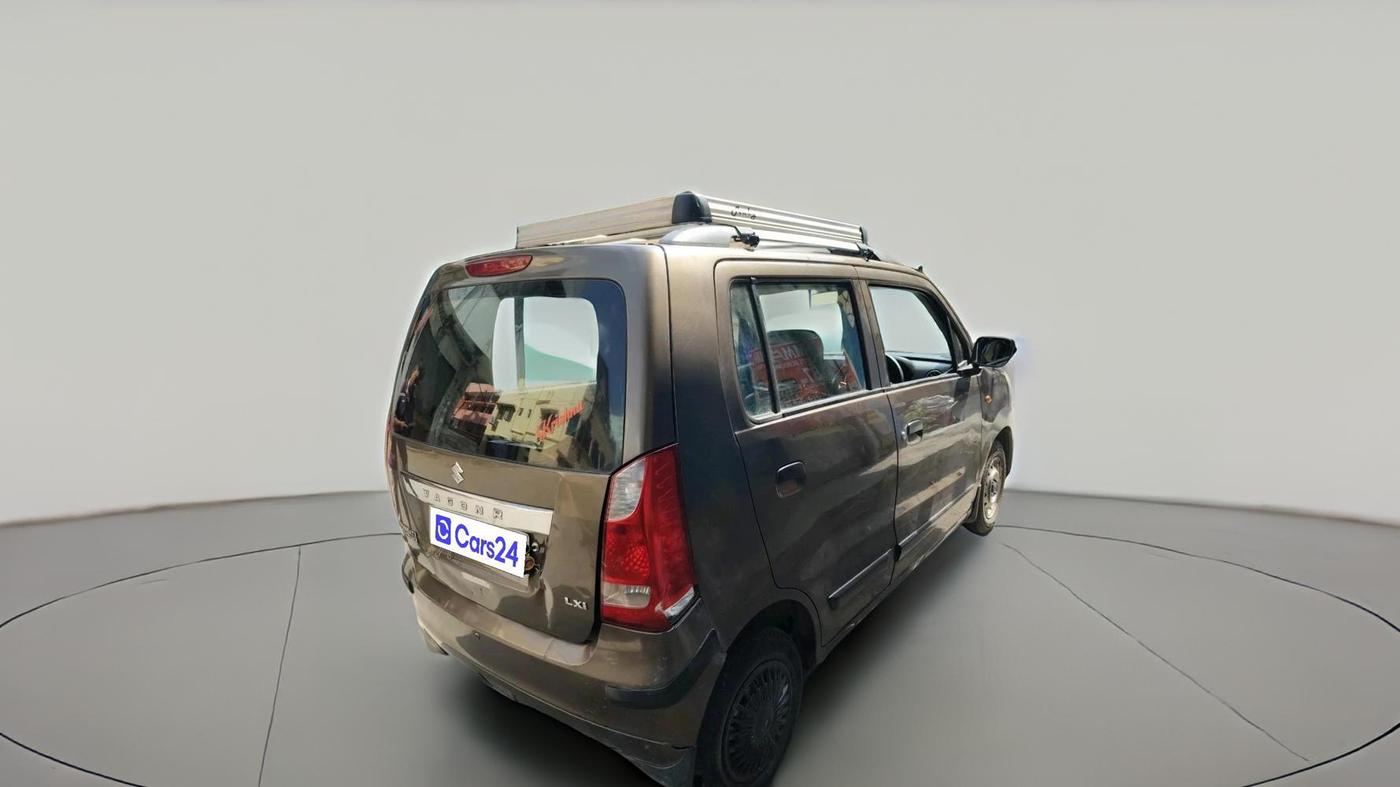 2012 Maruti Wagon R 1.0 LXI CNG, CNG, Manual, 1,43,905 km, exterior