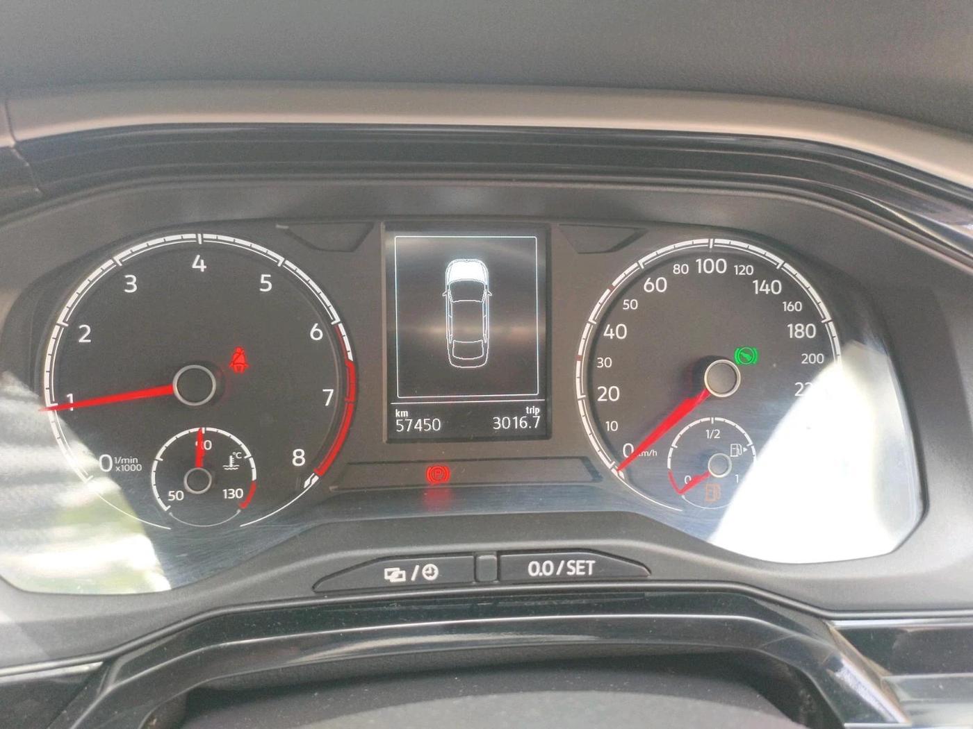 2022 Volkswagen VIRTUS HIGHLINE TSI 1.0 AT, Petrol, Automatic, 57,450 km, interior