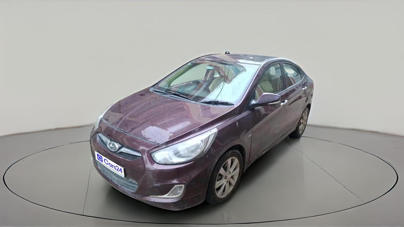 2012 Hyundai Verna FLUIDIC 1.6 CRDI SX OPT AT, Diesel, Automatic, 1,90,073 km, exterior