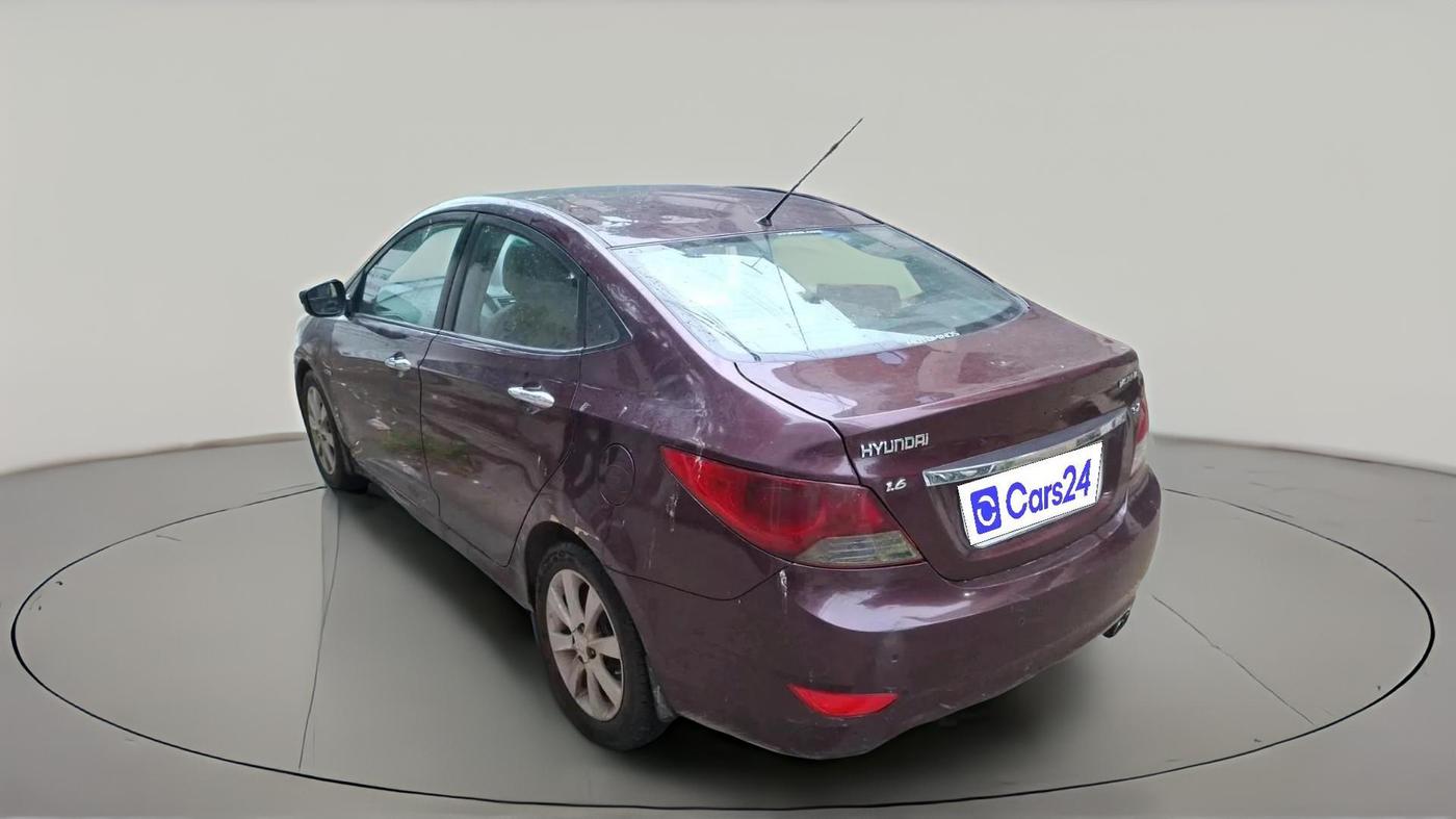 2012 Hyundai Verna FLUIDIC 1.6 CRDI SX OPT AT, Diesel, Automatic, 1,90,073 km, exterior