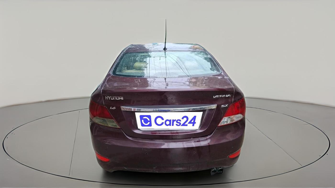 2012 Hyundai Verna FLUIDIC 1.6 CRDI SX OPT AT, Diesel, Automatic, 1,90,073 km, exterior