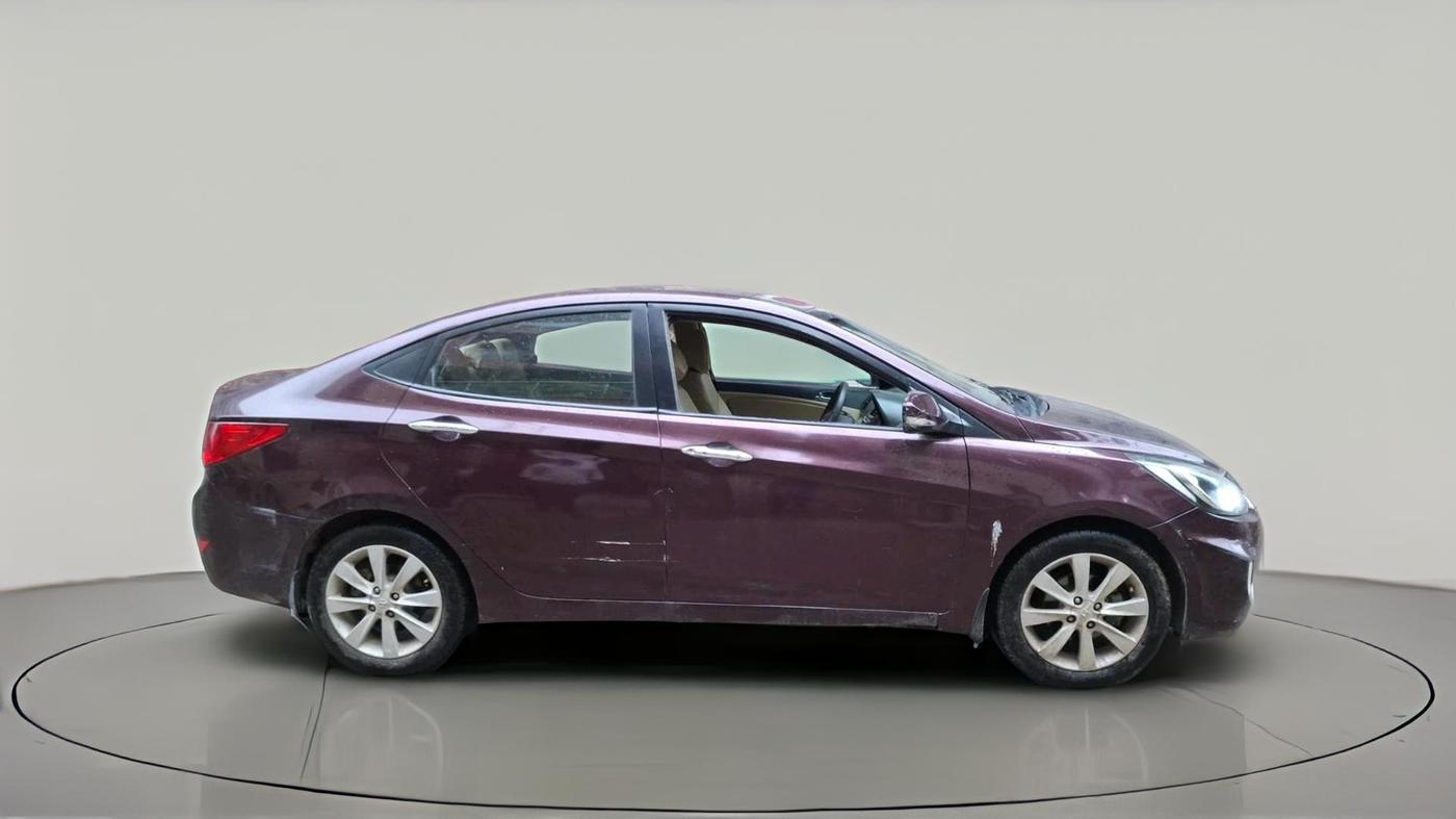 2012 Hyundai Verna FLUIDIC 1.6 CRDI SX OPT AT, Diesel, Automatic, 1,90,073 km, exterior