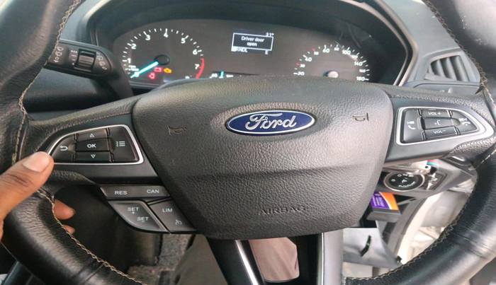 2017 Ford Ecosport TREND + 1.5L PETROL AT, Petrol, Automatic, 97,419 km, interior