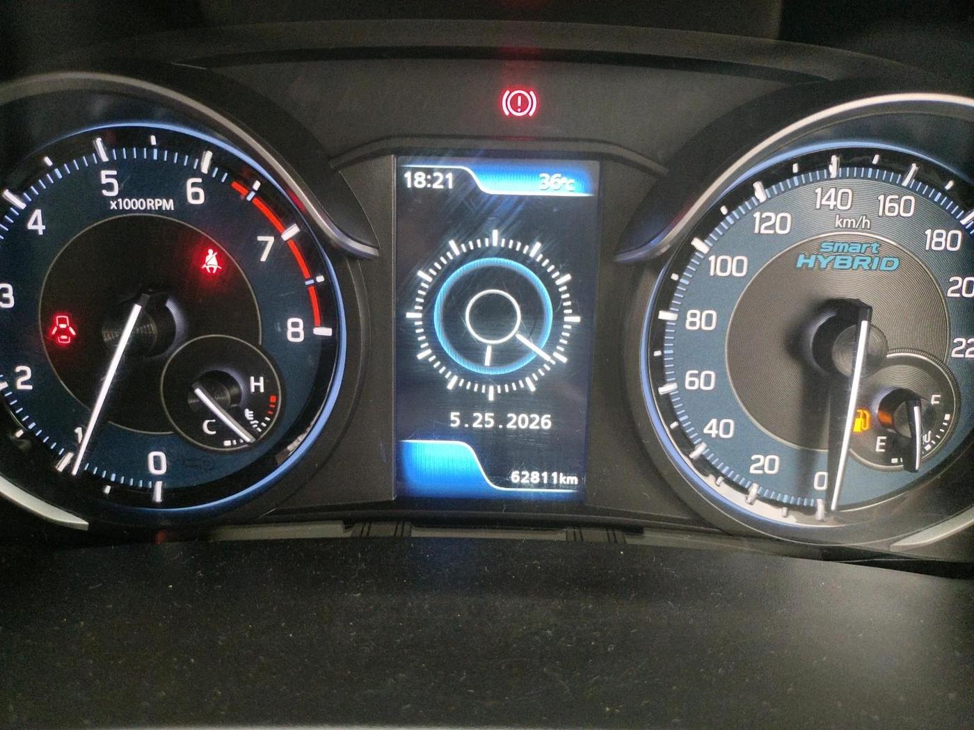 2024 Maruti Ertiga ZXI+ SHVS, Petrol, Manual, 62,811 km, interior