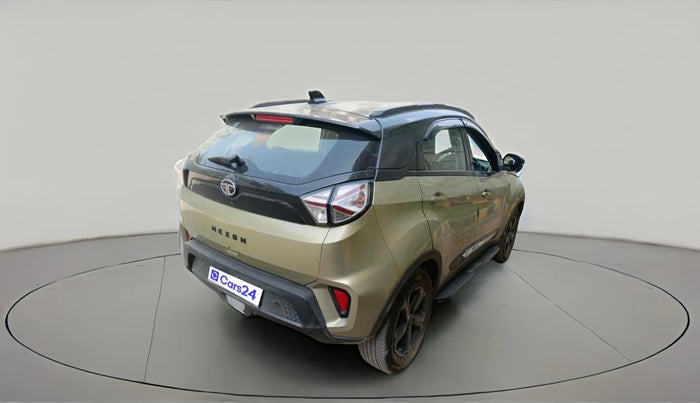 2023 Tata NEXON XZA PLUS LUX SUNROOF KAZIRANGA PETROL, Petrol, Automatic, 78,936 km, exterior