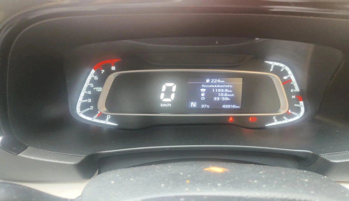 2021 KIA SONET HTX 1.0 IMT, Petrol, Manual, 43,916 km, interior