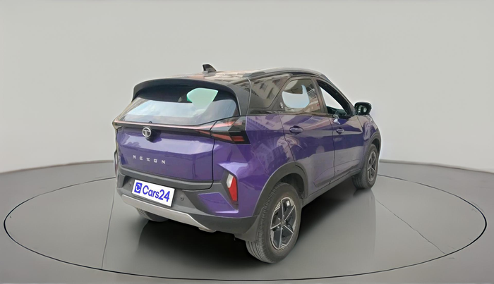 2023 Tata NEXON FEARLESS PURPLE + SUNROOF DUAL TONE 1.2 PETROL, Petrol, Manual, 30,192 km, exterior