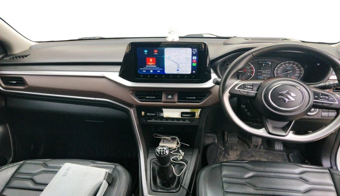 2022 Maruti BREZZA ZXI + SMART HYBRID, Petrol, Manual, 26,543 km, interior