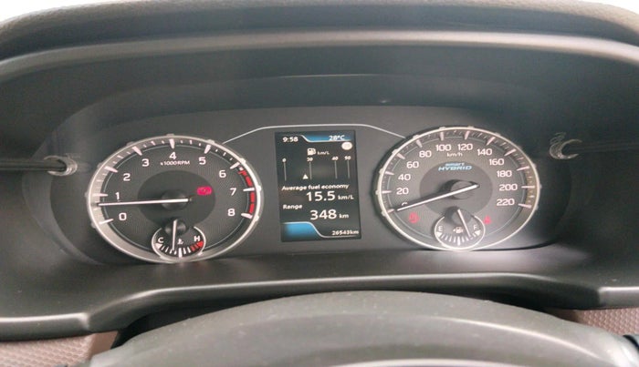 2022 Maruti BREZZA ZXI + SMART HYBRID, Petrol, Manual, 26,543 km, interior