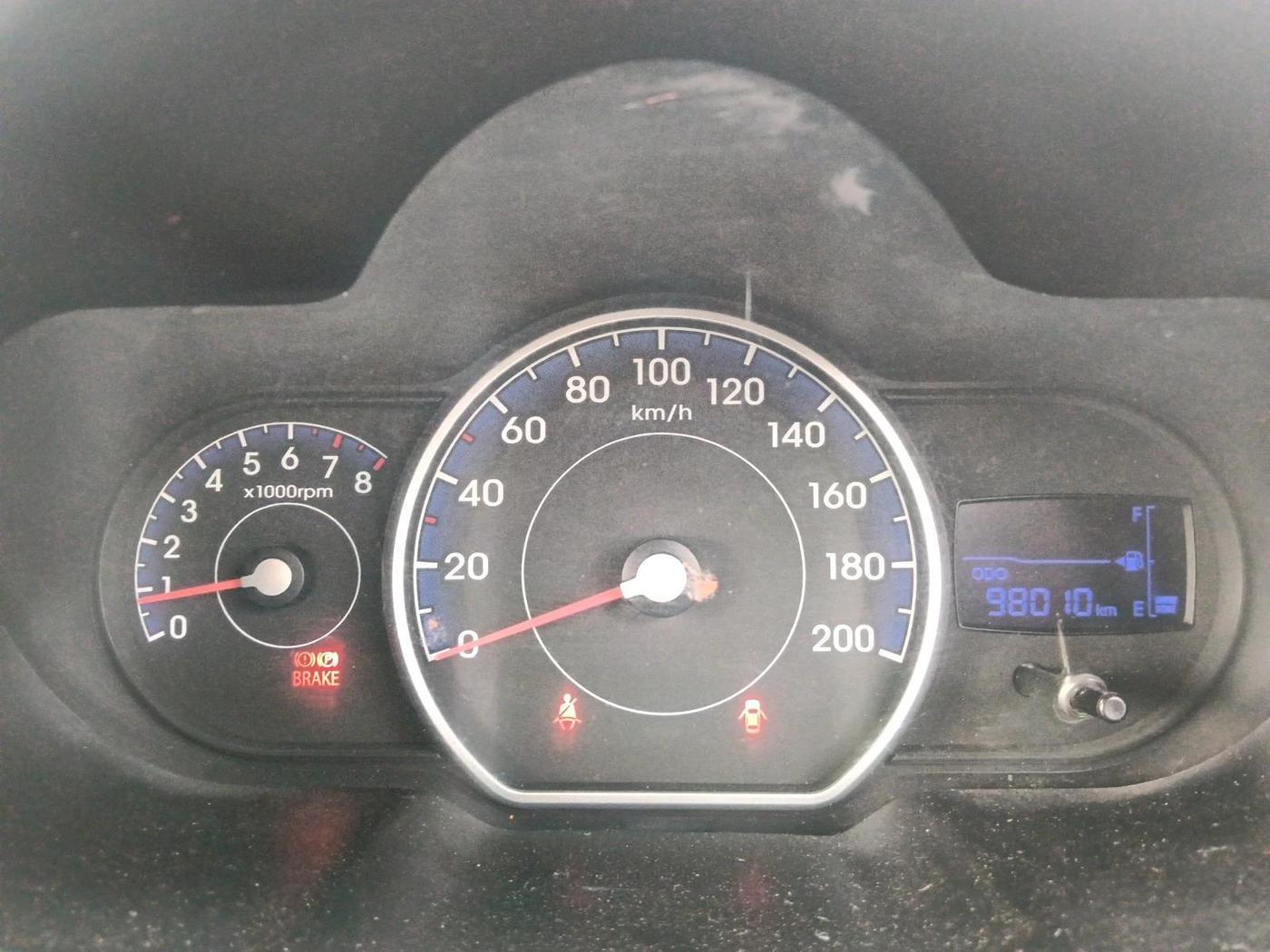 2012 Hyundai i10 SPORTZ 1.2, Petrol, Manual, 98,010 km, interior
