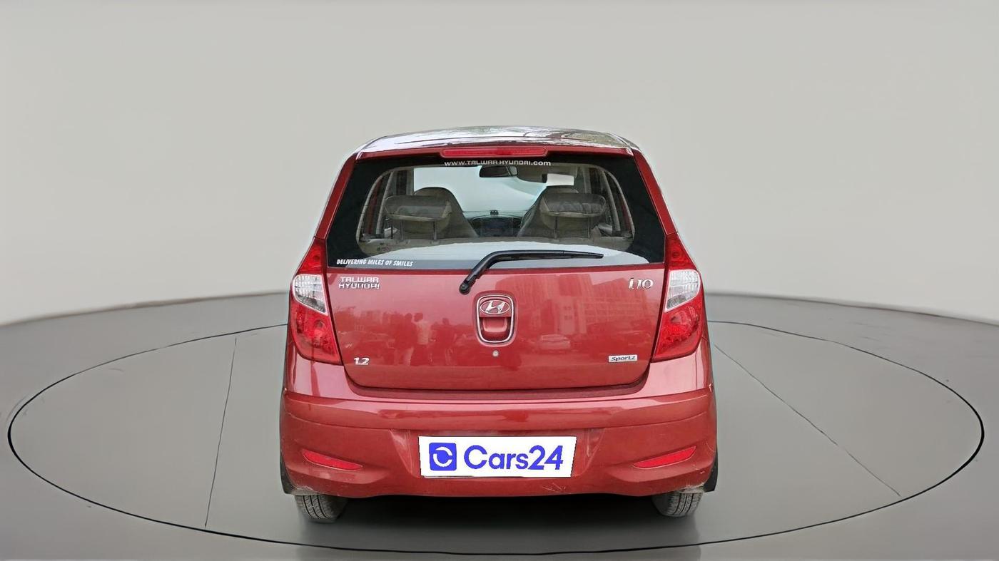 2012 Hyundai i10 SPORTZ 1.2, Petrol, Manual, 1,04,147 km, exterior