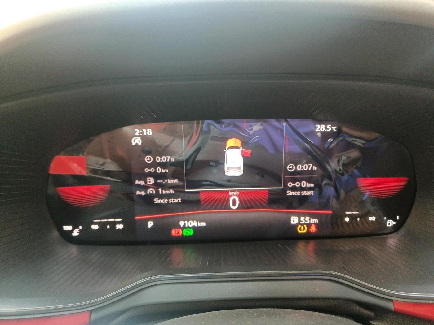 2022 Skoda KUSHAQ MONTE CARLO 1.0L TSI AT, Petrol, Automatic, 9,104 km, interior