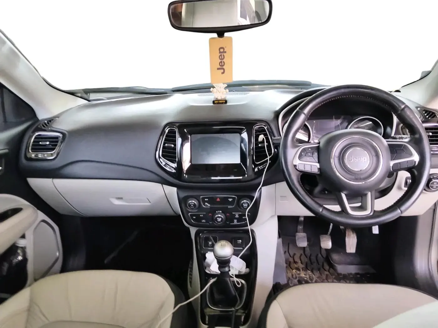 2018 Jeep Compass LIMITED 2.0 DIESEL, Diesel, Manual, 1,39,000 km, interior
