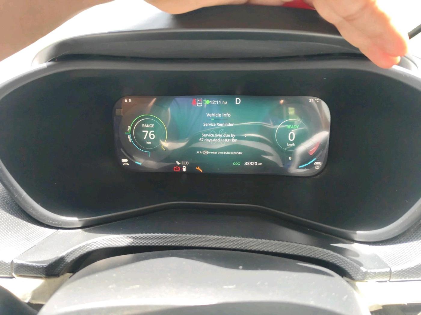2025 Tata NEXON EV Empowered 45, Electric, Automatic, 33,320 km, interior