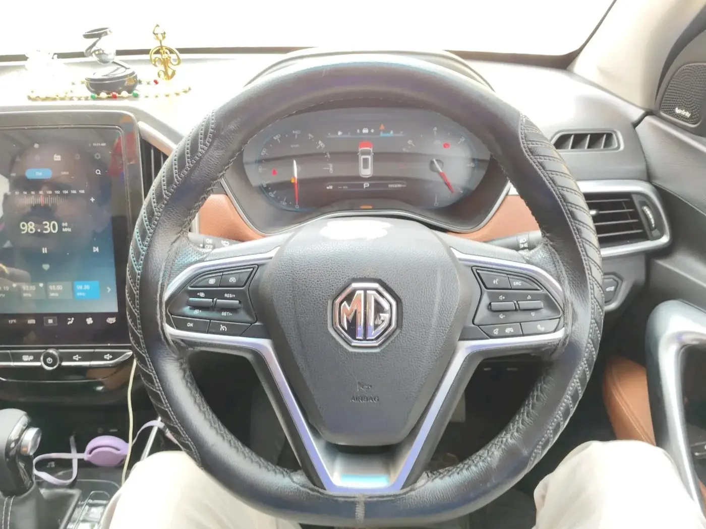 2020 MG HECTOR PLUS SHARP 1.5 PETROL TURBO DCT 6-STR, Petrol, Automatic, 55,636 km, interior