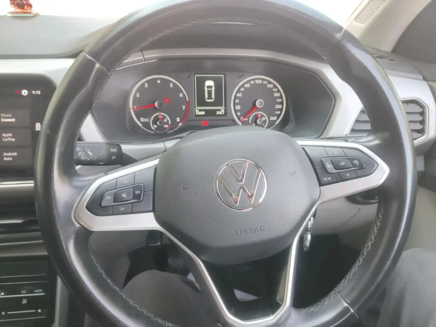 2021 Volkswagen TAIGUN HIGHLINE 1.0 TSI MT, Petrol, Manual, 43,889 km, interior