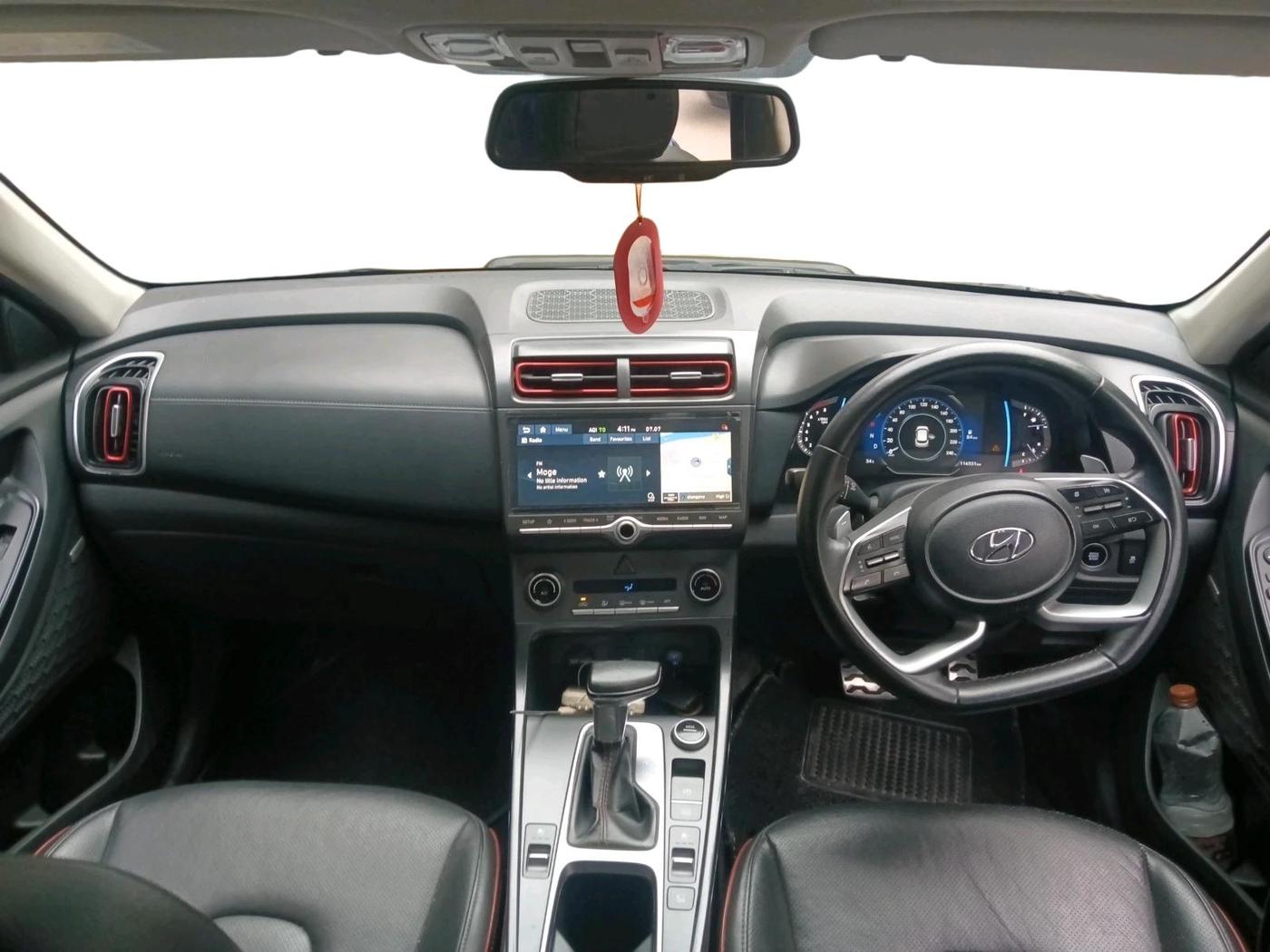 2020 Hyundai Creta SX (O) 1.4 TURBO DCT, Petrol, Automatic, 1,16,551 km, interior