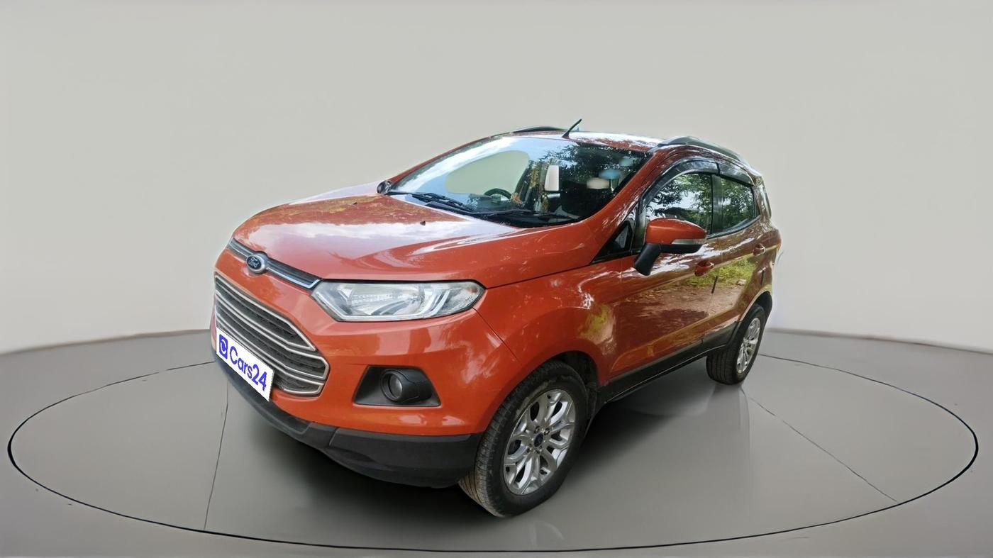 2015 Ford Ecosport TITANIUM 1.5L PETROL, Petrol, Manual, 1,42,811 km, exterior