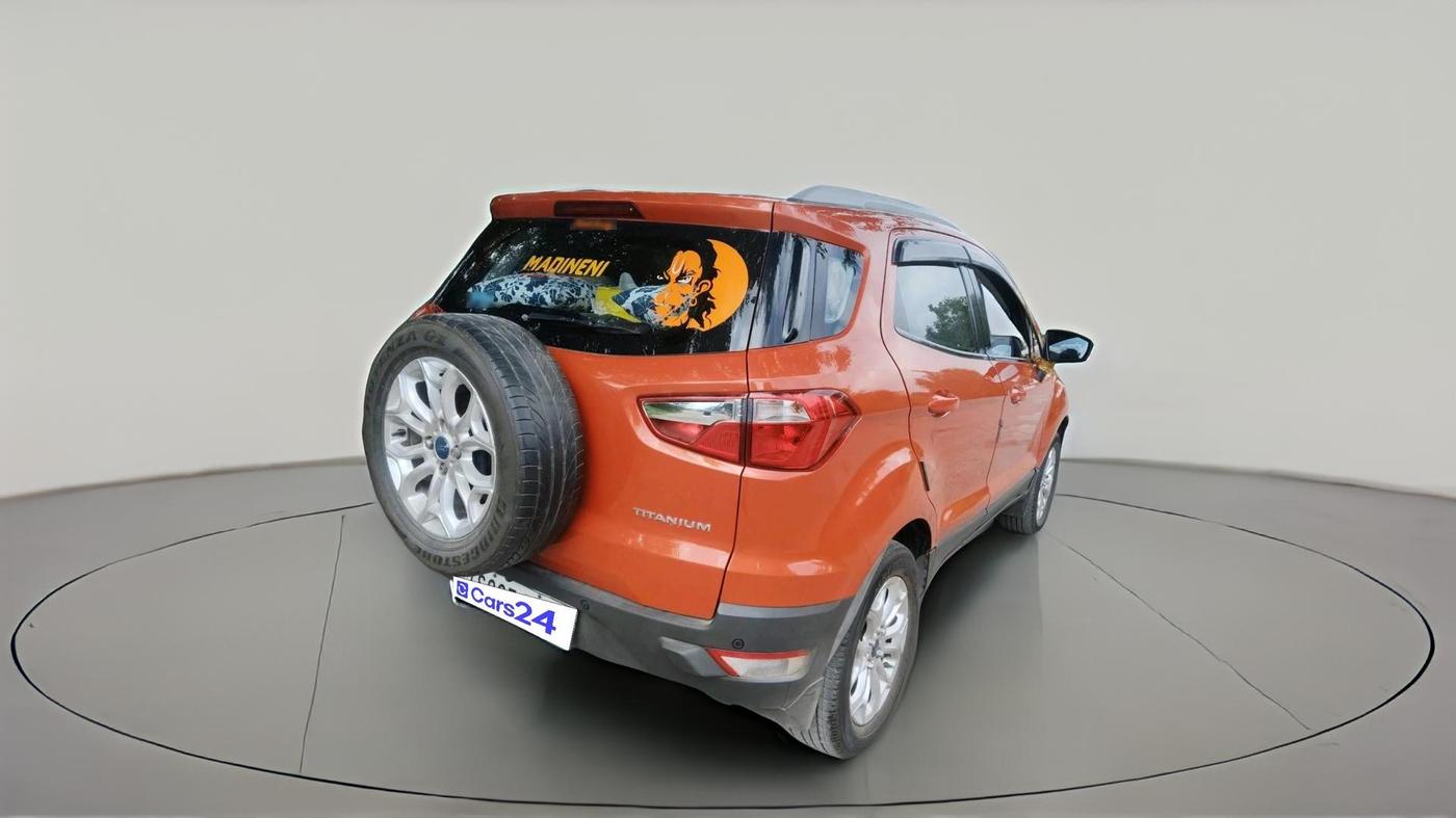2015 Ford Ecosport TITANIUM 1.5L PETROL, Petrol, Manual, 1,42,811 km, exterior
