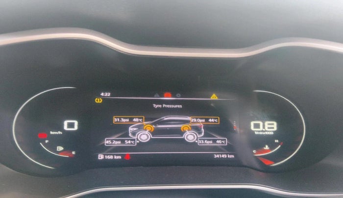 2022 MG ASTOR SHARP EX 1.5 MT, Petrol, Manual, 34,149 km, interior