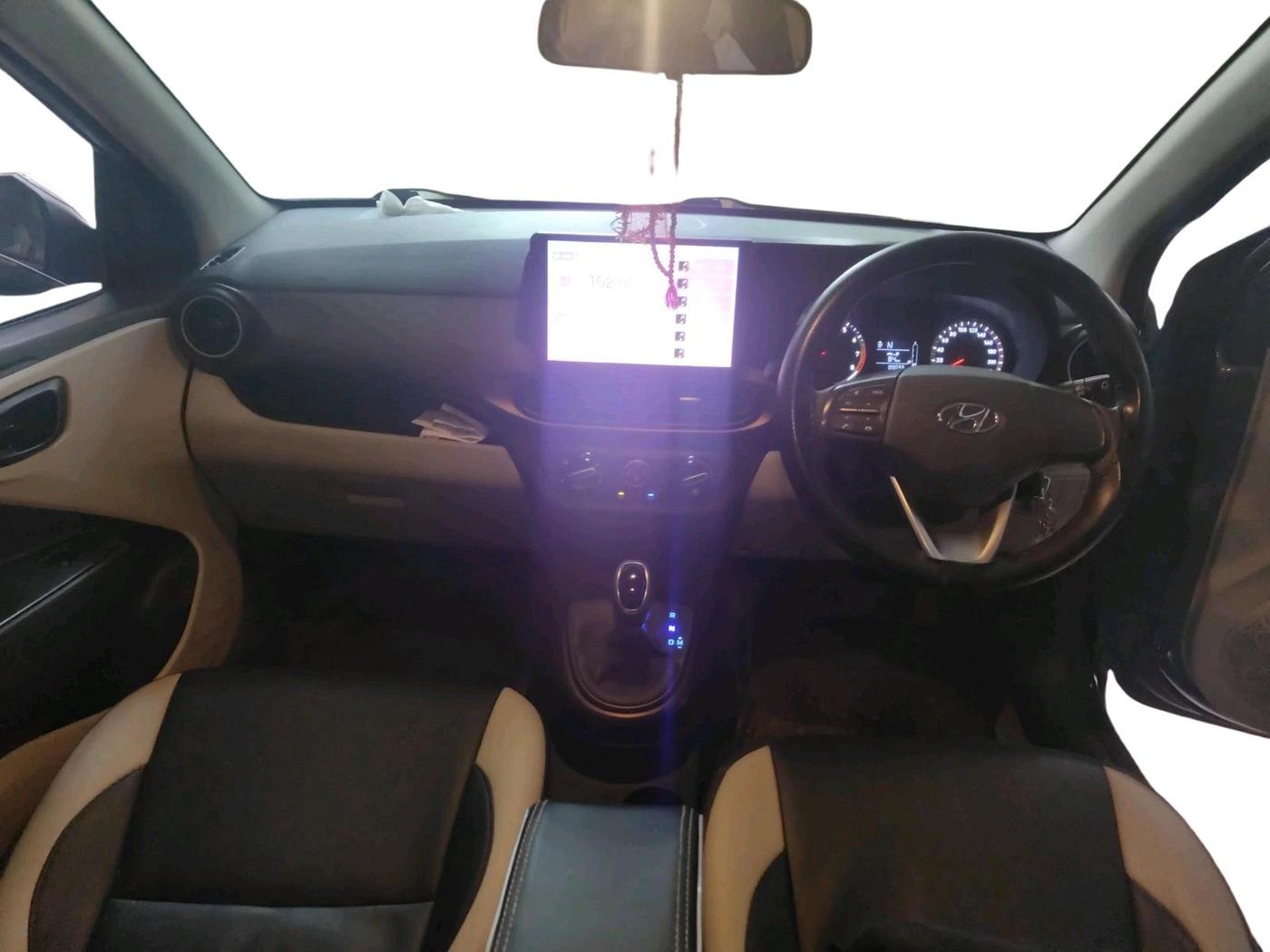 2021 Hyundai AURA S 1.2 AMT, Petrol, Automatic, 89,033 km, interior