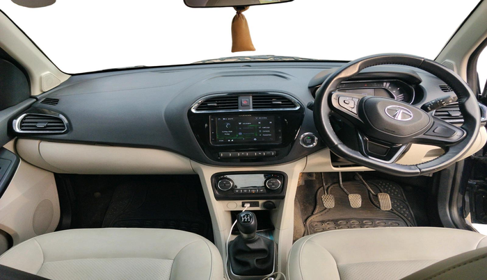 2023 Tata TIGOR XZ PLUS LEATHERETTE, Petrol, Manual, 13,716 km, interior