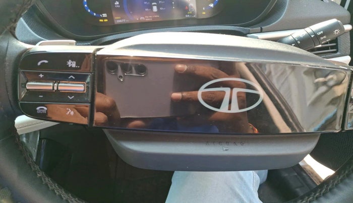 2024 Tata NEXON CREATIVE  AMT 1.2 PETROL, Petrol, Automatic, 26,677 km, interior