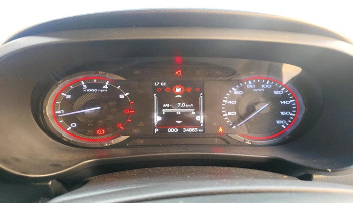 2022 Mahindra Thar LX PETROL HT 4WD AT, Petrol, Automatic, 34,863 km, interior