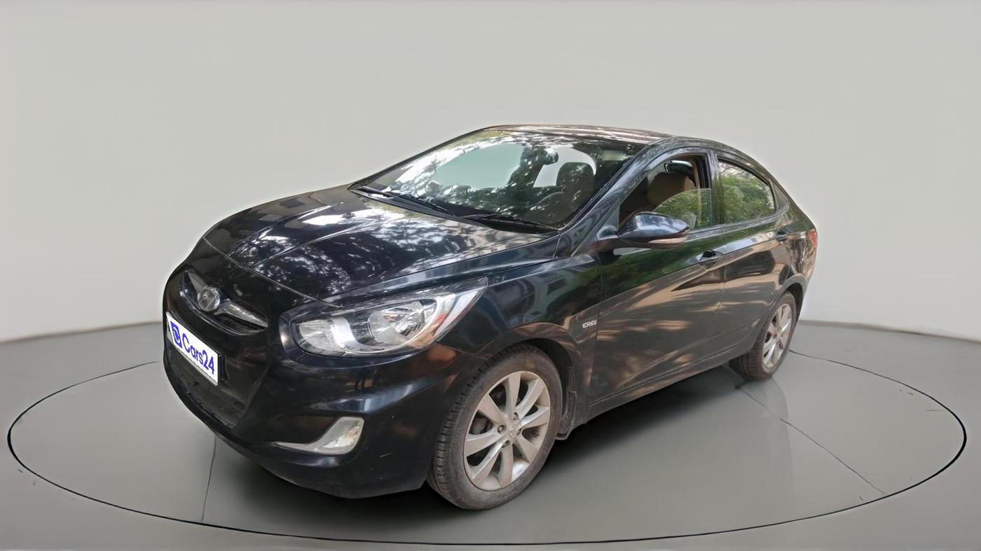 2012 Hyundai Verna FLUIDIC 1.6 CRDI SX, Diesel, Manual, 73,362 km, exterior