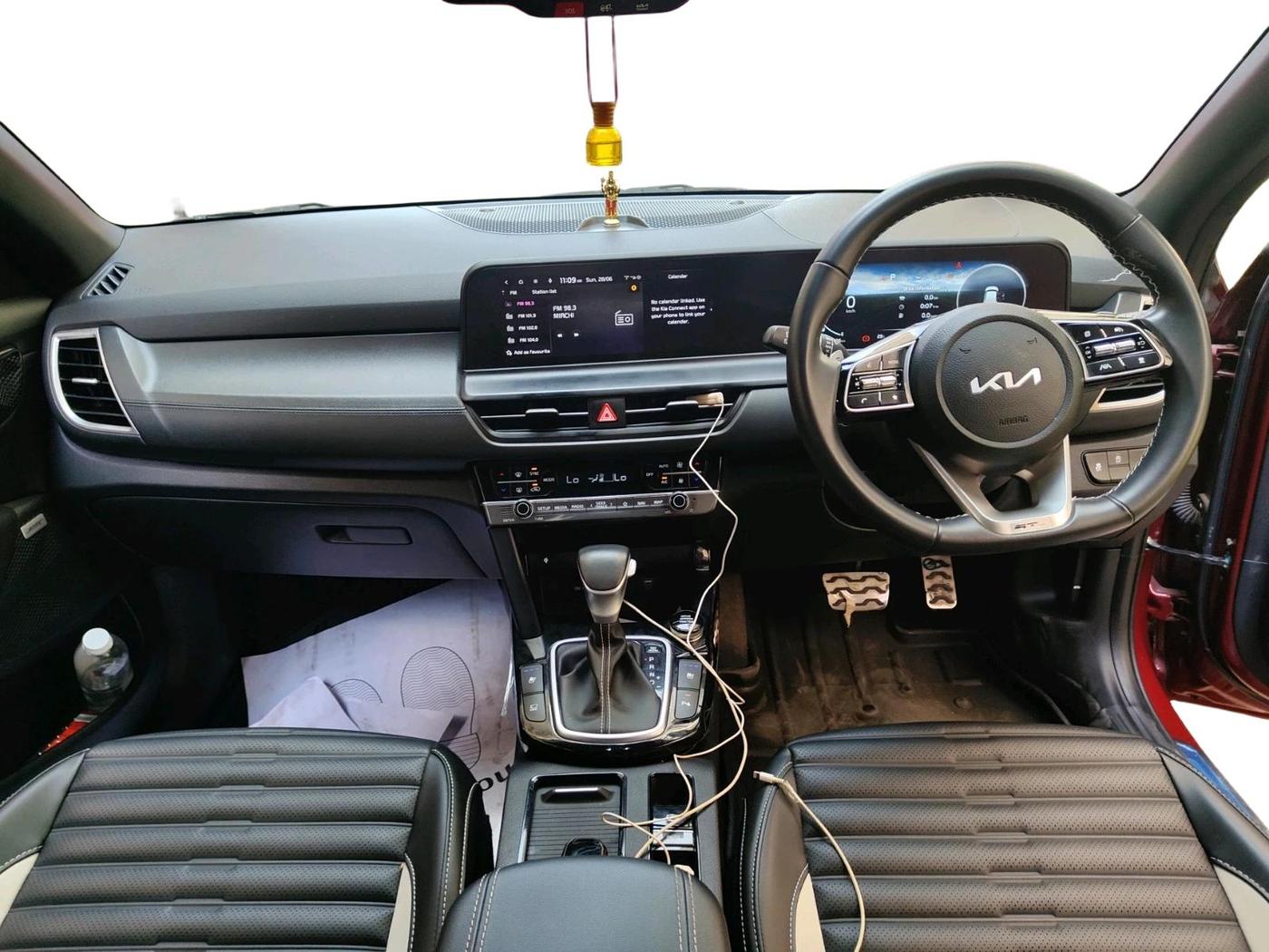 2023 KIA SELTOS 1.5 GTX+ TURBO GDI PETROL DCT, Petrol, Automatic, 18,918 km, interior