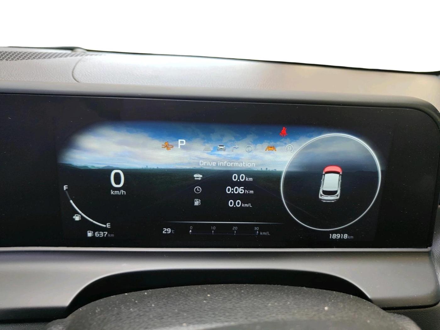 2023 KIA SELTOS 1.5 GTX+ TURBO GDI PETROL DCT, Petrol, Automatic, 18,918 km, interior