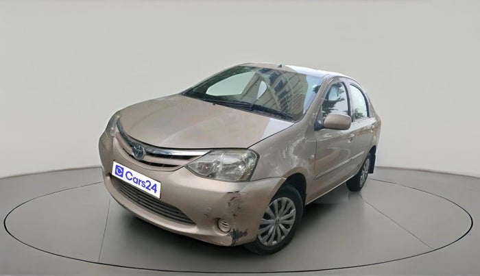 2011 Toyota Etios G, Petrol, Manual, 80,216 km, exterior