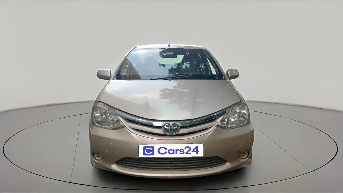 2011 Toyota Etios G, Petrol, Manual, 80,216 km, exterior