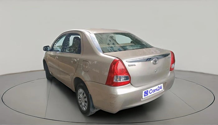 2011 Toyota Etios G, Petrol, Manual, 80,216 km, exterior