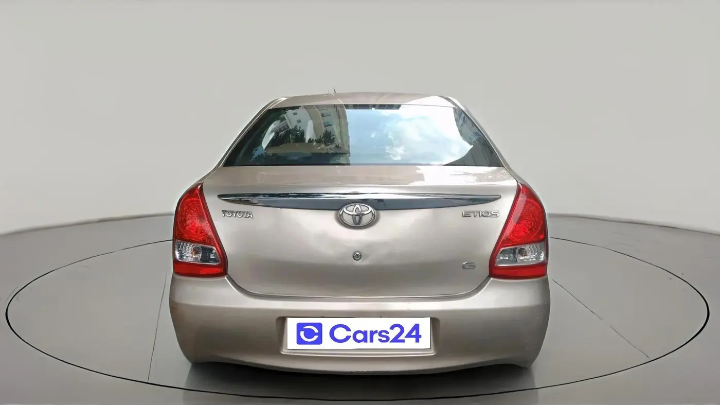 2011 Toyota Etios G, Petrol, Manual, 80,216 km, exterior