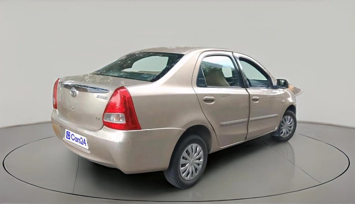 2011 Toyota Etios G, Petrol, Manual, 80,216 km, exterior