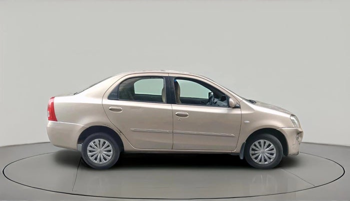 2011 Toyota Etios G, Petrol, Manual, 80,216 km, exterior
