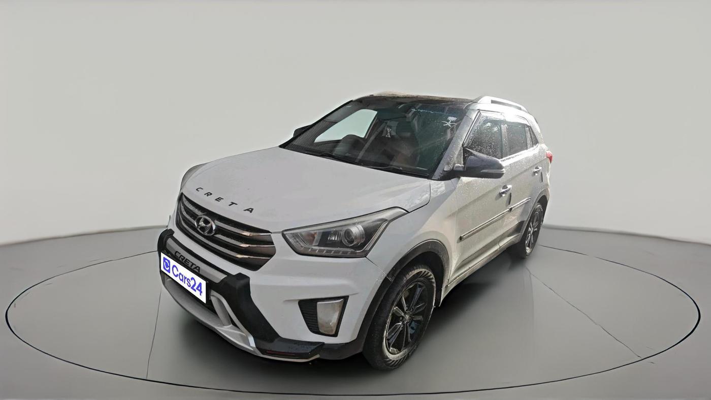 2018 Hyundai Creta SX PLUS 1.6 PETROL, Petrol, Manual, 1,90,421 km, exterior