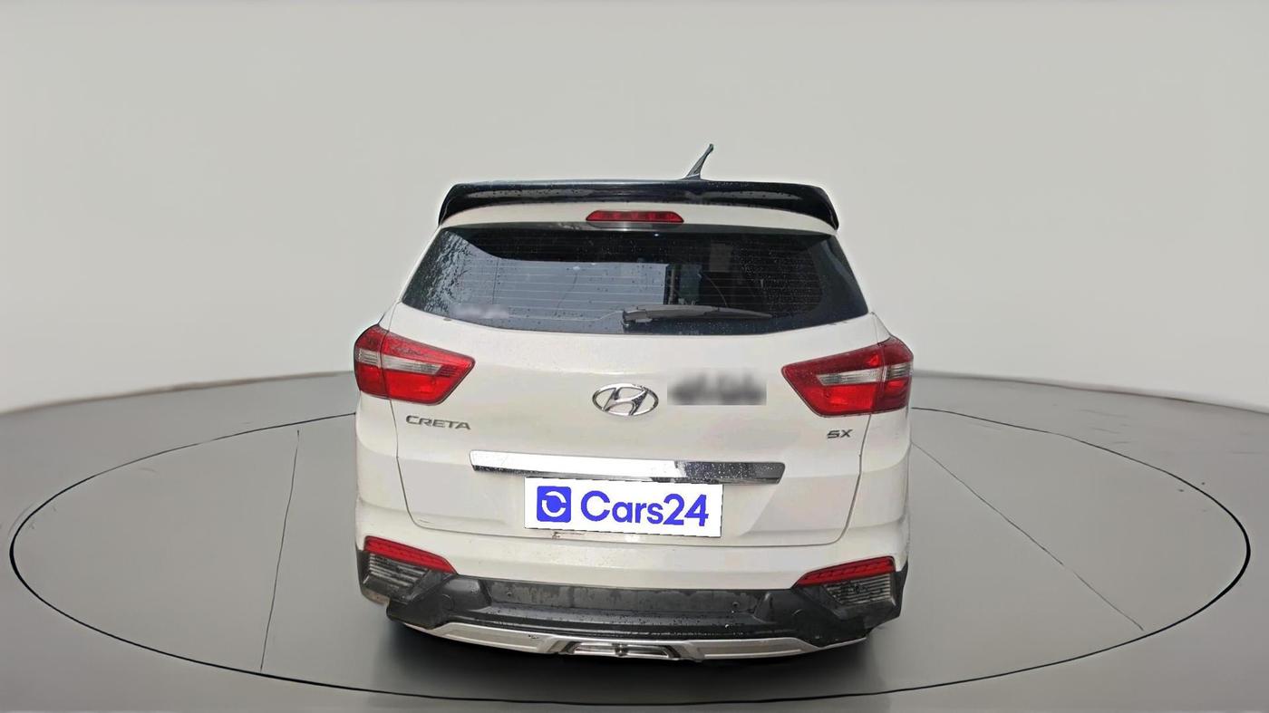 2018 Hyundai Creta SX PLUS 1.6 PETROL, Petrol, Manual, 1,90,421 km, exterior