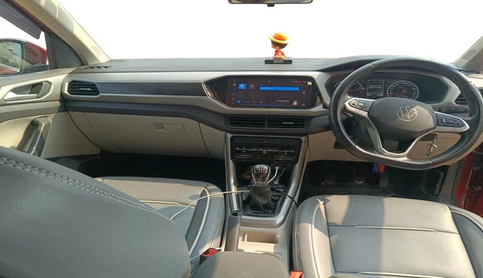 2021 Volkswagen TAIGUN HIGHLINE 1.0 TSI MT, Petrol, Manual, 25,452 km, interior