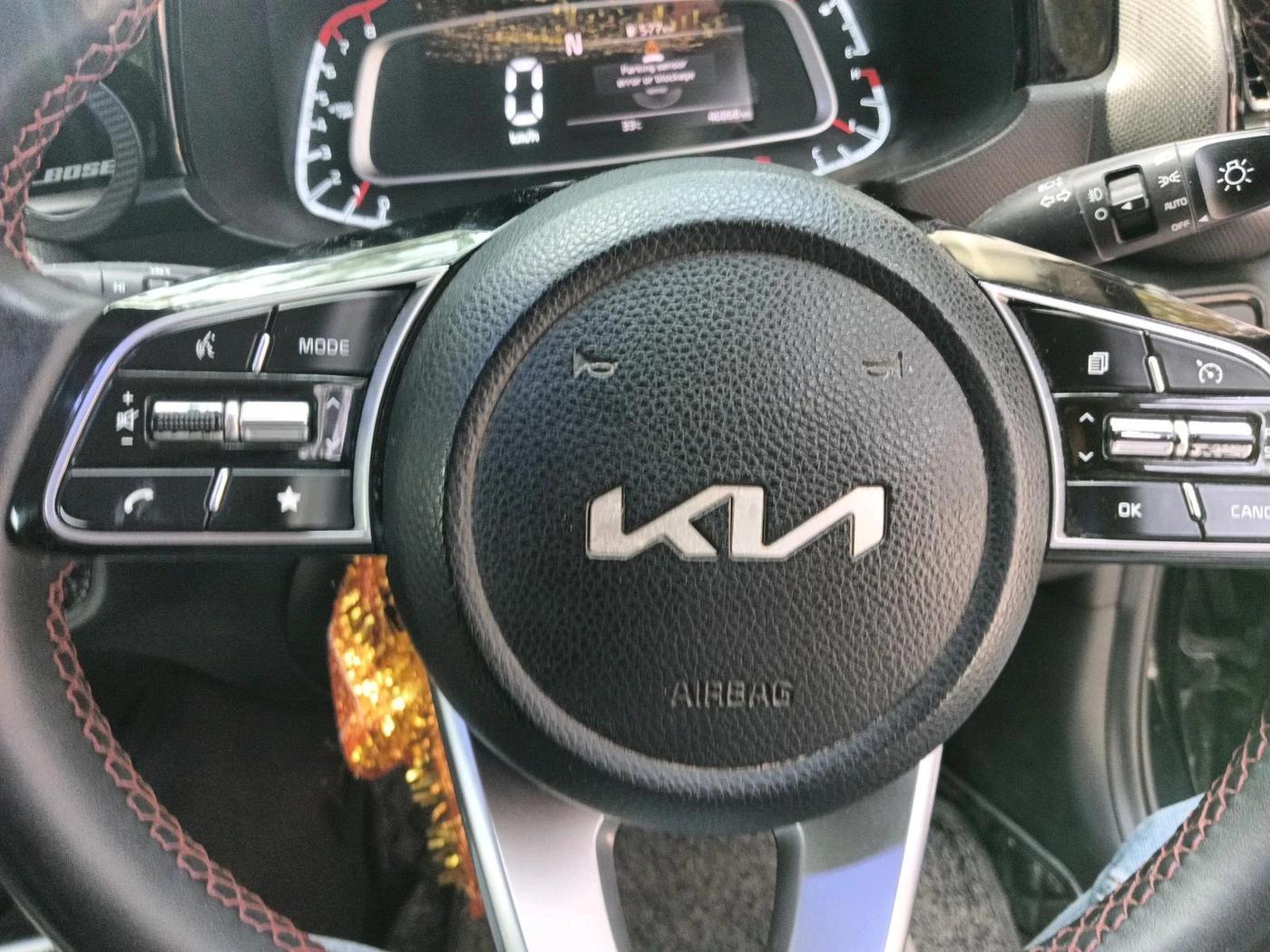 2022 KIA SONET GTX PLUS 1.0 IMT, Petrol, Manual, 46,868 km, interior