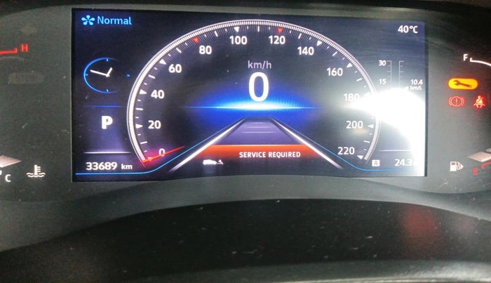 2021 Renault Kiger RXZ AMT, Petrol, Automatic, 33,689 km, interior