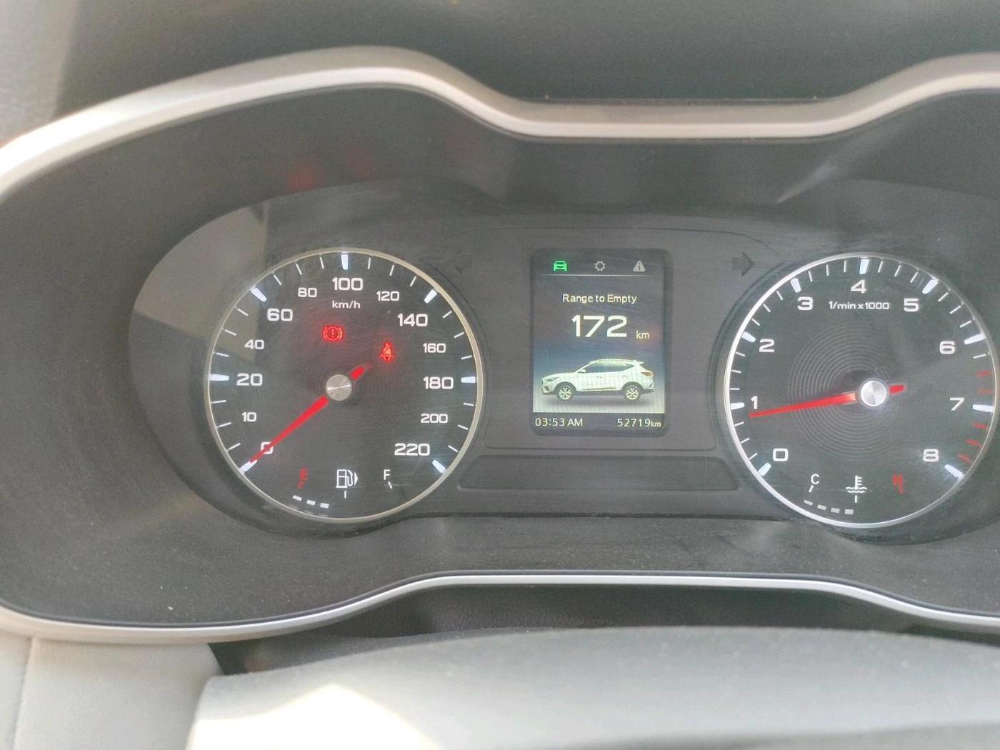 2023 MG ASTOR STYLE 1.5 MT, Petrol, Manual, 52,719 km, interior
