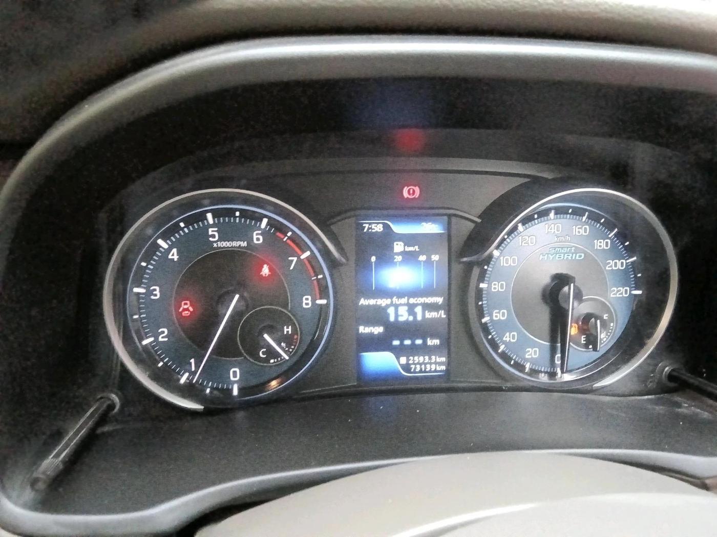 2020 Maruti Ertiga ZXI SHVS, Petrol, Manual, 73,139 km, interior